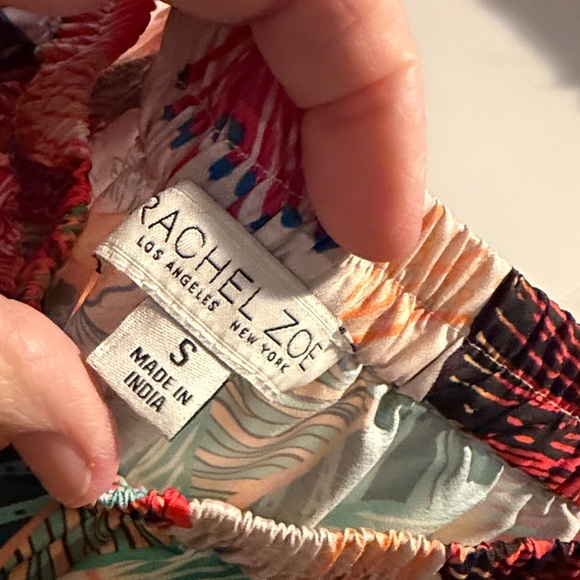 Rachel Zoe Vibrant Multicolor Fabric small - Picture 3 of 7